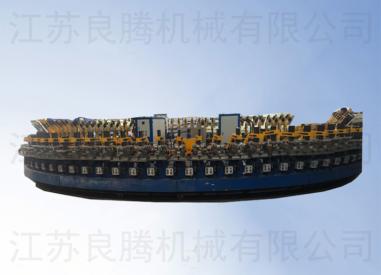 60工位自行車鞍座發泡圓盤生產線